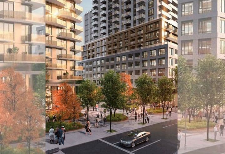 Forêt Condos Building Exterior Street View