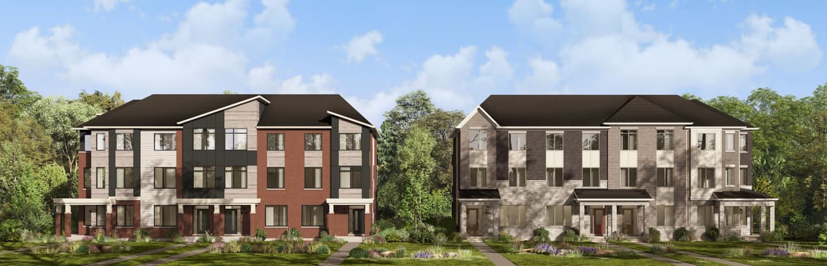 Advantage Townhomes Streeetscape
