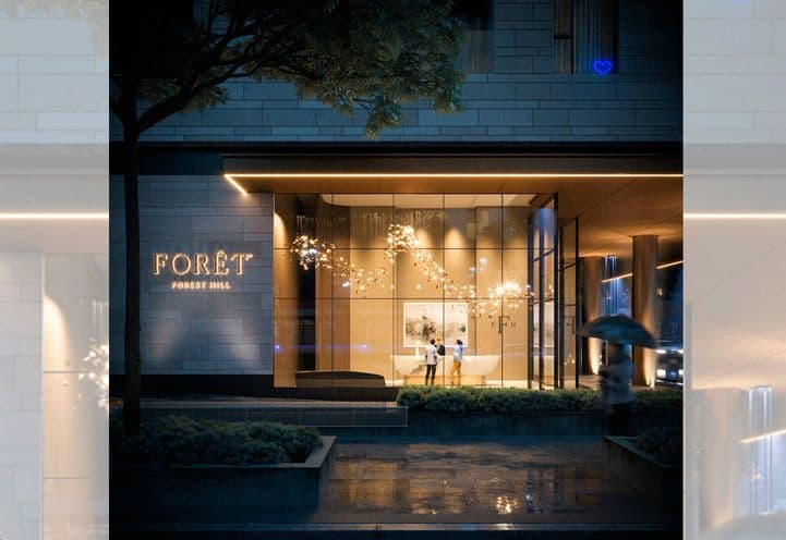 Forêt Condos Front of Building View