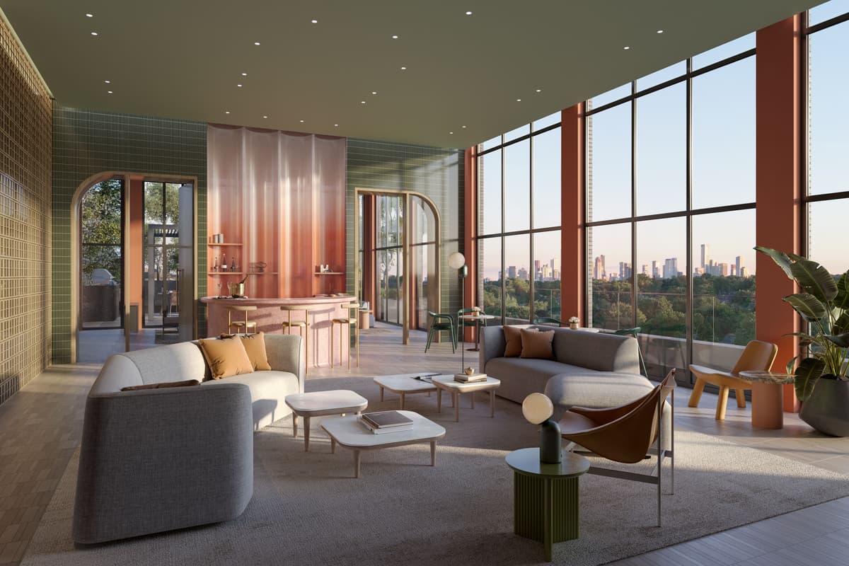 Above Condos Party Room