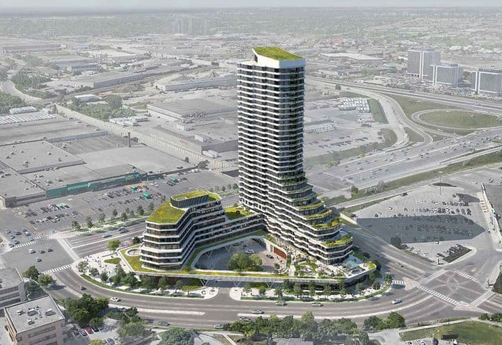 The Clove Condos Aerial View of 1st Tower