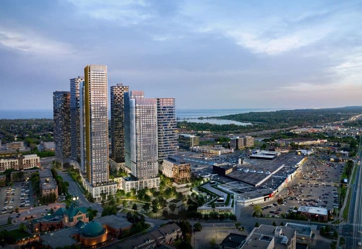 Pickering City Centre Condos Panoramic View of Towers