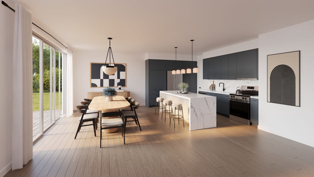 Interior - Model 1 - Kitchen